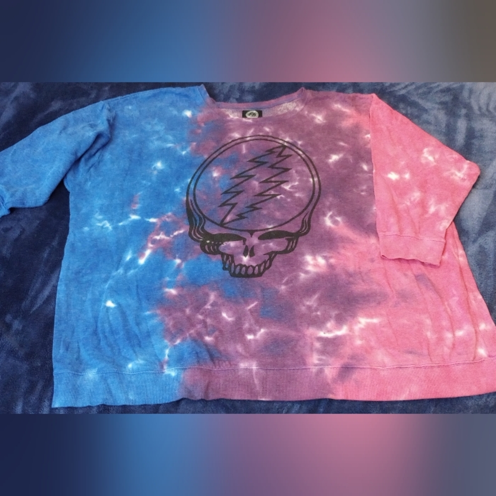 Greatful Dead tie-dye sweater, EUC size 6x